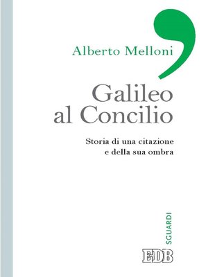 cover image of Galileo al Concilio